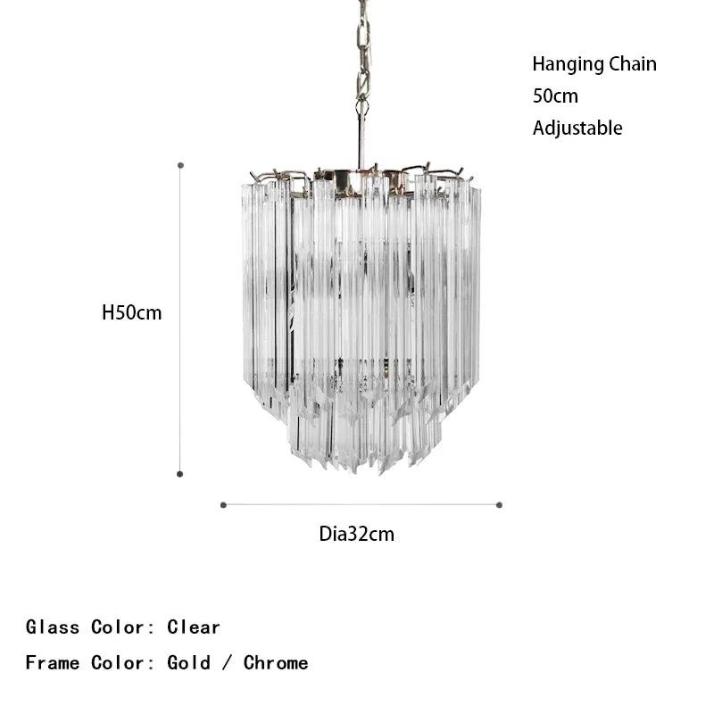 Modern Luxury Pink Crystal Glass LED Pendant Light Nordic Ceiling Home Decoration Lobby Living Room Staircase Ceiling Lamp