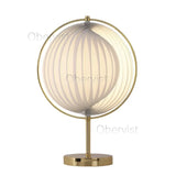 Moon-Shaped Floor Lamp Rotatable Bedside Lighting DIY Adjustable Ambience Lamp LED Mood Light for Bedroom Living Room Decoration