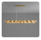 Modern Glass Design Creative Chandelier - Luxury Suspension Light for Living Room