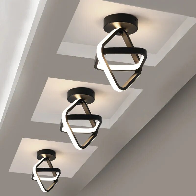 Modern LED Aisle Ceiling Lights Corridor Light Balcony Lights Led Surface Mounted for Bedroom Living Room Nodic Home Lighting