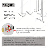 2026 New French Clear Glass Lustre Chandelier, Custom Hardware Pendant Lamp for Duplex Stairwell, Elegant Light for Ceilings