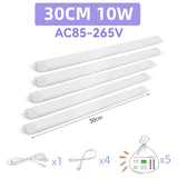 Home Indoor Light Strip High Brightness 90/120cm Tube Linear LED Tube Lamp 220v Lighting Bulb For Bedroom Kitchen Cabinet Lamps