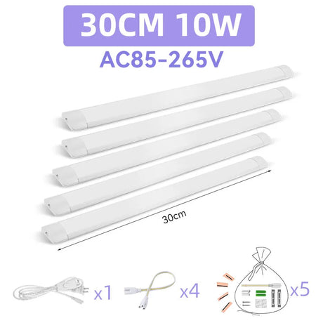 Home Indoor Light Strip High Brightness 90/120cm Tube Linear LED Tube Lamp 220v Lighting Bulb For Bedroom Kitchen Cabinet Lamps