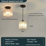 Modern crystal chandelier living room ceiling chandelier bedroom ceiling lamp hallway porch chandelier balcony foyer lighting