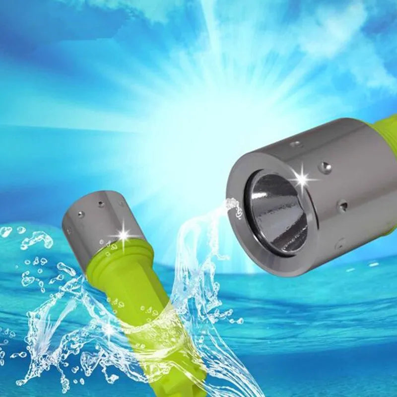ZK20 Q5 LED Diving Lantern | 18650 Battery Powered Underwater Scuba Torch