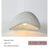 2026 Wabi-Sabi Pendant Lamp - Organic Textured Hanging Light for Dining Table