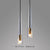 Modern Simple LED Pendant Lamp For Bedroom Bedside Dining Room Kitchen Bathroom Gold Glass Decoration Design Chandelier Lights