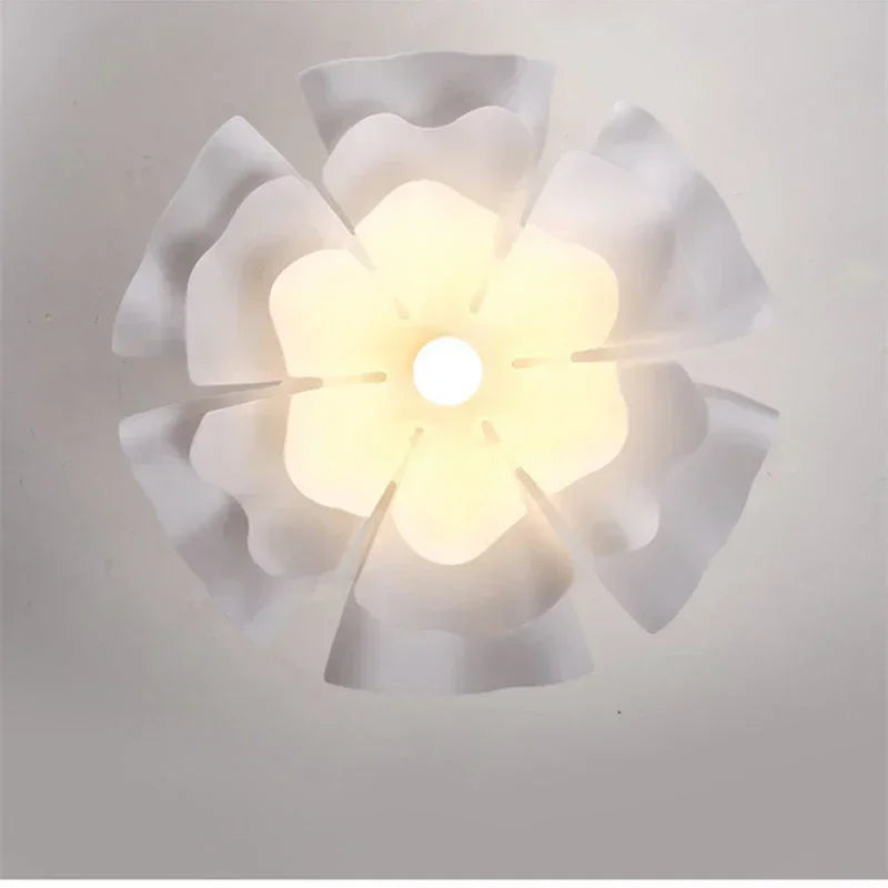 Creative Multi-Layer Acrylic Flower LED Chandelier - Modern Petal Ceiling Pendant Light Fixture for Dining Room, Bedroom & Indoor Decor Centerpiece