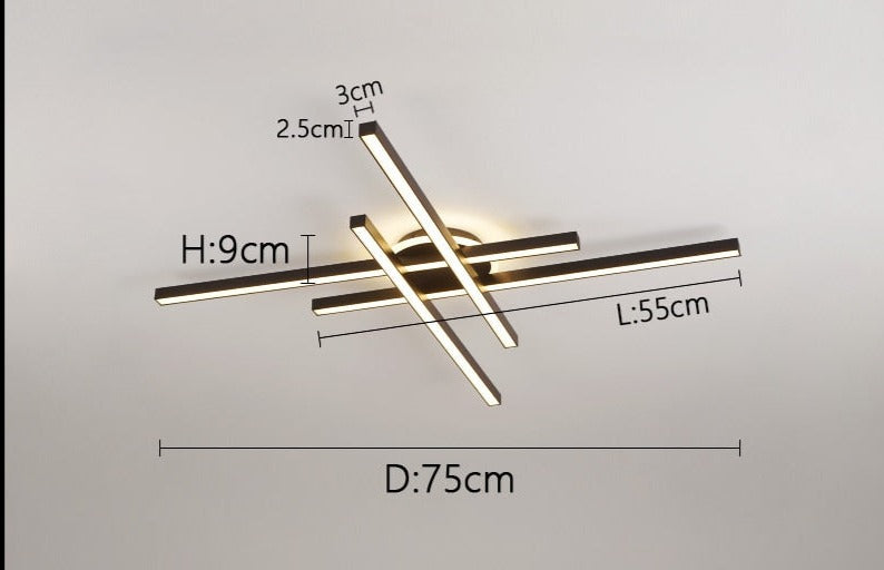 2023 new ceiling lamp Nordic modern LED lamp living room dining room bedroom lights ceiling chandelier