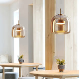 Nordic Pendant Light Modern LED Minimalistic Glass Hang lamp for Bedroom Dining Room Bar Home Decors Suspension Kitchen Fixtures