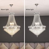 Modern LED Crystal Chandelier Light Lamp Lustre Chandeliers Lighting Hanging Pendant Ceiling Fixtures Luminaire For Living Room