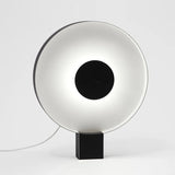 Modern Art Creative Living Room Table Lamp Simple and Unique Designer Bedroom Showroom Black and White Round Bedside Lamp