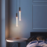 Modern Crystal Pendant Lamp for Bedroom Hanging Lights Ceiling Lighting Bedside Entrance Bathroom Decoration Luminaire Led Lamp