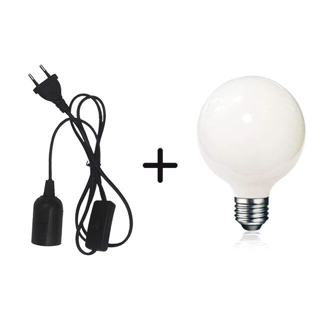 EU US Plug 1.8m Power Cord Cables E27 Lamp Base Holder With Switch Wire For Pendant Led Bulbs Fixture Hang lamp Suspension Socket