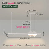 Dining room chandelier Nordic modern lamp dining table bar lamp restaurant lights kitchen lights office company led strip lamps