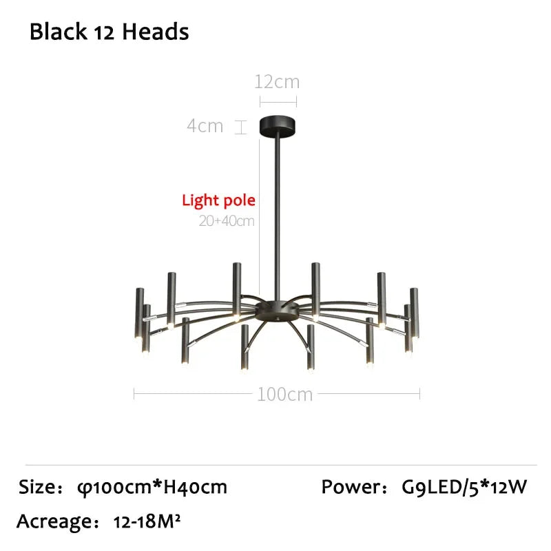 Living Room Lamps Modern Led Ceiling Chandelier Nordic Dining Room Bedroom Chandeliers 110V/220V Home Interior Hanghing Lighting
