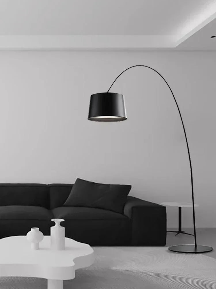 Nordic Minimalist Floor Lamp Creative Living Room Sofa Edge Light Italian Study Bedroom Vertical Reading Home Lighting Fixture