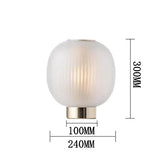 New Black Glass Table Lamp Nordic Design Lamps Home Decors Hanging Light for Living Room Bedroom Beside Lamp Led Luxury Luminaire