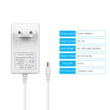 5.5mm x 2.1mm Universal Switch Power Supply LED Driver 100-240V AC to 12V 24V Converter Power Adapter 2A 3A Charger