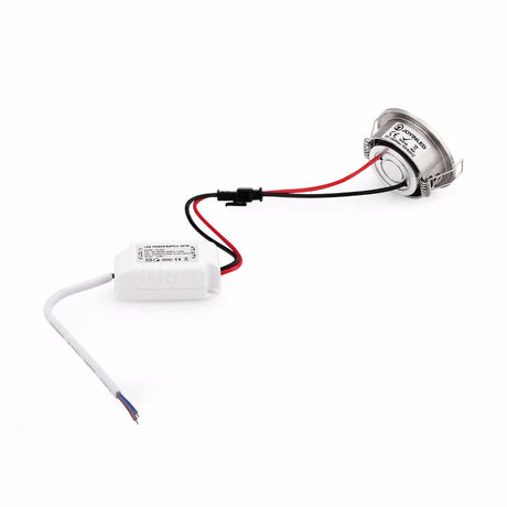  52mm 2 inch 3W LED Ceiling Spot Lights Recessed COB Mini LED Downlights DC12/24V Indoor Cabinet Lamp