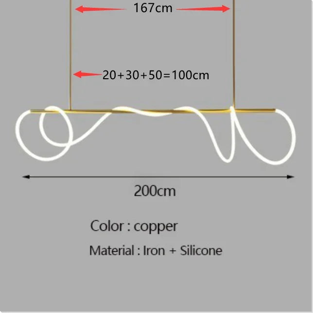 Modern Long Hose Led Art Ceiling Chandelier For Dining Room Kitchen Bar Pendant Lighting Suspension Design Lusters Luminaires