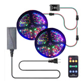 RGB LED Controller 9 Keys RF Wireless Pixel IC SPI Music Colorful WS2811 WS2812B SK9822 SK6812 APA102 Strip Light DC5-12V