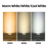 35W PAR30 E27 220V LED Light Spotlights Lamp 24 Degree Angle Cool Warm Neutral White 3000K 6000K For Show Room Shop Bar Decor