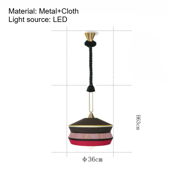 American minimalist hotel/booth/restaurant/living room/homestay/bedroom/tea room/coffee shop/study pendant light