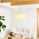 Luxury Shell Pendant Lights Modern Home Decor Living Room Ceiling Main Light Creative Lighting Bedroom Restaurant Chandelier
