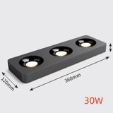 Fashionable ultra-thin 3.5CM surface mounted anti glare full spectrum COB tube lamp, home living room hallway, no opening