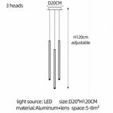 Modern Stair Chandelier Nordic Luxury Minimalist Pendant Light Villa Living Room Lighting LED Showroom Ceiling Lamps Chandelier