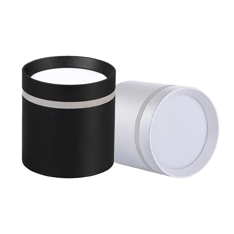 Dimmable Cylinder LED Downlights 7W 12W Ceiling Spot Lights AC110V 220V Background Lamps Indoor Lighting Colorful Girl Room