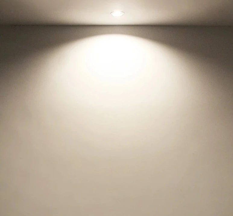 Recessed Anti-glare LED Downlight 7W 12W Home Living Room Bedroom Ceiling Lamp Flood Spot Lights Cut out Hole 8cm