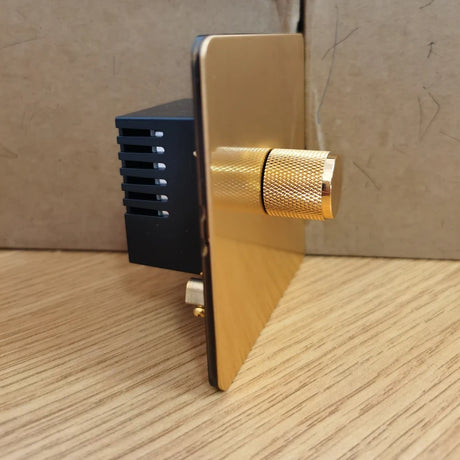 Type 86 Dimmer Switch 500W Gold Knob Adjusting the Brightness of Light For Living Room Dedicated Dimmer