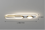 Nordic LED Ceiling Lamp For Bedroom Study Foyer Corridor Cloakroom Simple Indoor Home Decor Ceiling Lamps