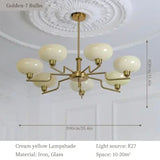 Retro Artistic Design Glass Pendant Light Ball Used in Bedrooms Study Rooms Living Kitchens  Island Chandelier Indoor Hanging