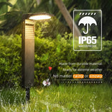 Solar Pathway Lights Outdoor Bright Garden Lawn Lamp (1-Pack / 2-Pack) - Waterproof Solar-Powered Landscape Lighting for Yard & Patio
