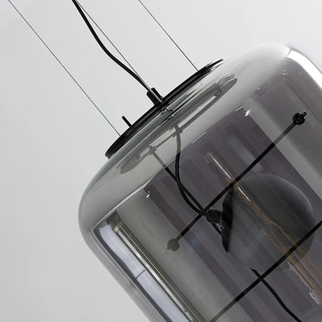 Modern Nordic Minimalist Restaurant LED Pendent Lamp Bedroom Bedside Creative Coffee Shop Bar Study Glass Decorative Light Art