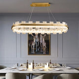 Modern LED Chandeliers Lighting For Living Room Foyer Bedroom Restaurant Pendant Lamps Natural Marble Decoration Lustre Fixtures