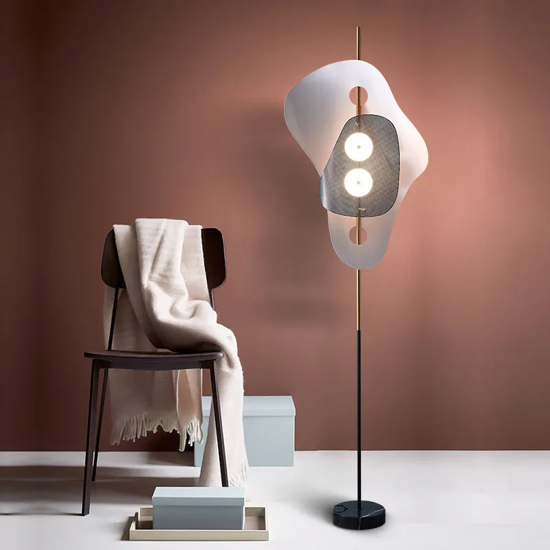 Artistical Floor Lamps 2025 New Modern Creative Design Home Decoration LED Floor Lights Bedside Standing Light for Bedroom Room