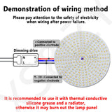 LED Light Board Two-Color LED 10W 18W 24W 36W Chip Source Lamp Bead Constant Current Input Diode For Panel  Light  Ceiling Lamp