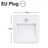 Plug-in LED Motion Sensor Night Light - EU/US/UK/AU - Dusk to Dawn Sensor