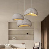 2026 Wabi-Sabi Pendant Lamp - Organic Textured Hanging Light for Dining Table