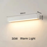 IP65 Waterproof Outdoor Wall Light Sconce - Modern Exterior Lighting Fixture for Porch, Balcony, Garden, Yard & Gate