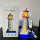 5 in 1 Galaxy Projector Night Light Projection with Remote LED Table Lamp New Lighthouse Light Decor Moon Lamp Bedroom Gifts