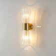 Modern Crystal Wall Lamp Golden Electroplated Metal Corridor Light Stair Aisle Decors Sconce Bathroom Bedroom Parlor Wall Lights