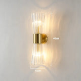 Modern Crystal Wall Lamp Golden Electroplated Metal Corridor Light Stair Aisle Decors Sconce Bathroom Bedroom Parlor Wall Lights
