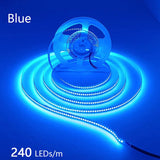 High-Density 2835 LED Strip Light | 5M 300 600 1200 LEDs | DC 12V 24V Tape