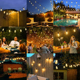 Globe Outdoor LED String Lights - Shatterproof Waterproof Patio Light EU 220V