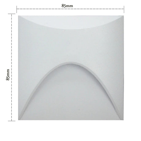 Outdoor Led Stair&Step Light 3W Waterproof Recessed Wall Corner Lamp For Home Landscape Pathway Stairway Garden Yard Footlight